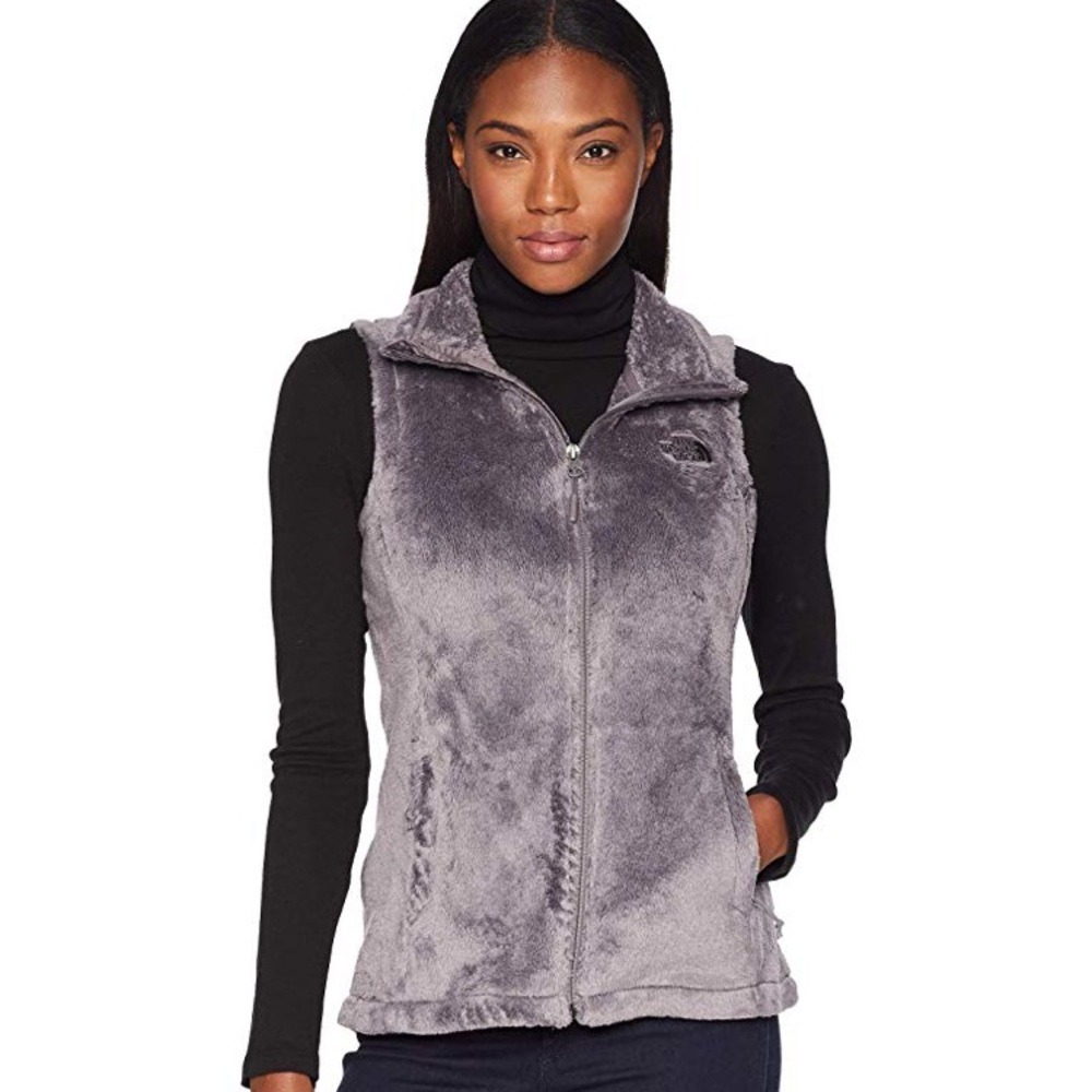 North face fleece vest. Size S. Pretty light grey